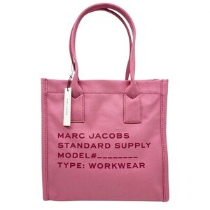 Marc Jacobs New With Tags Candy Pink Large Canvas Tote